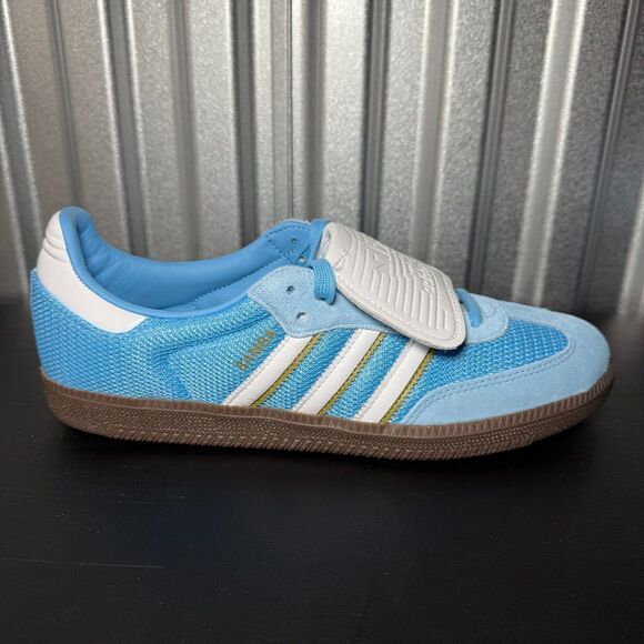 Adidas Originals Samba LT Semi Blue Burst White IE9170 Men's Size 10.5 - Picture 1 of 8